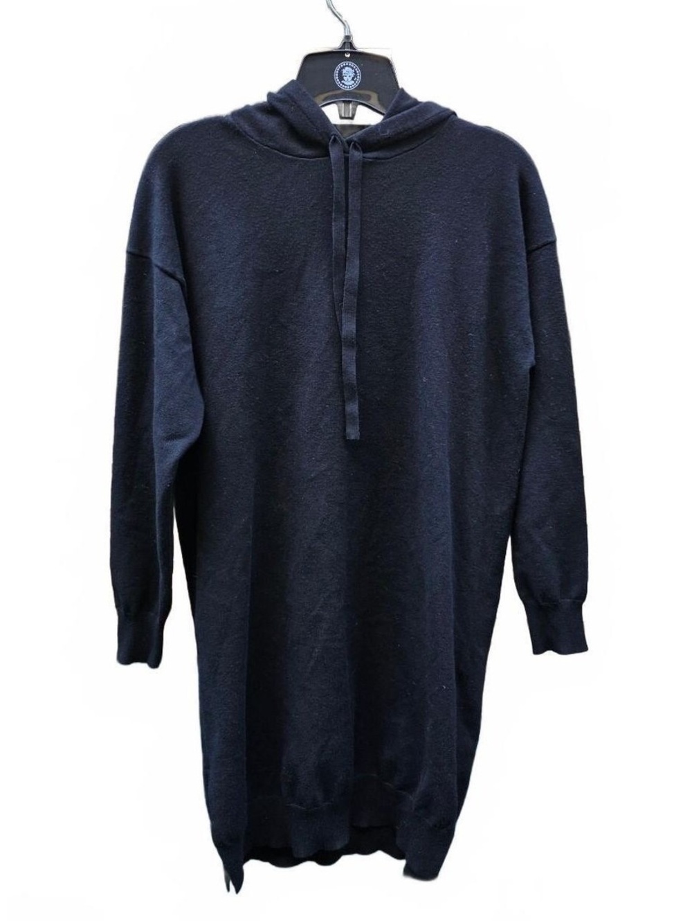 Aritzia Wilfred Free Sissi Hoodie Sweatshirt Dress Tunic -Black-Small